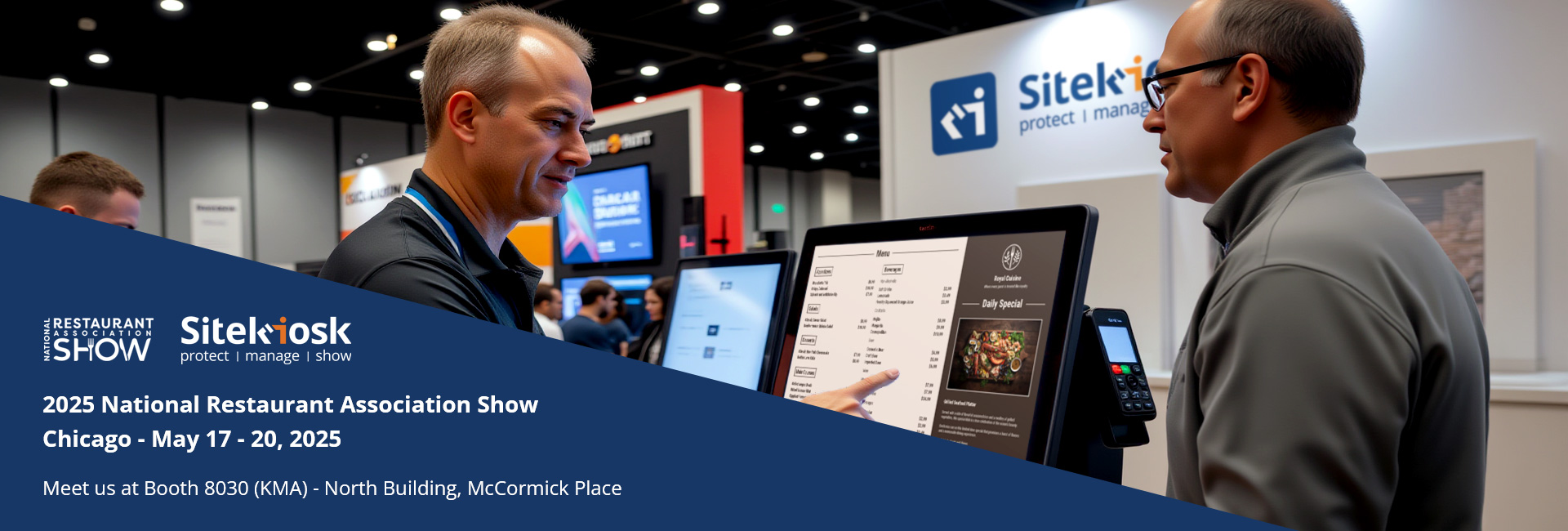 2025 NRA - Trade Show Kiosk Software SiteKiosk