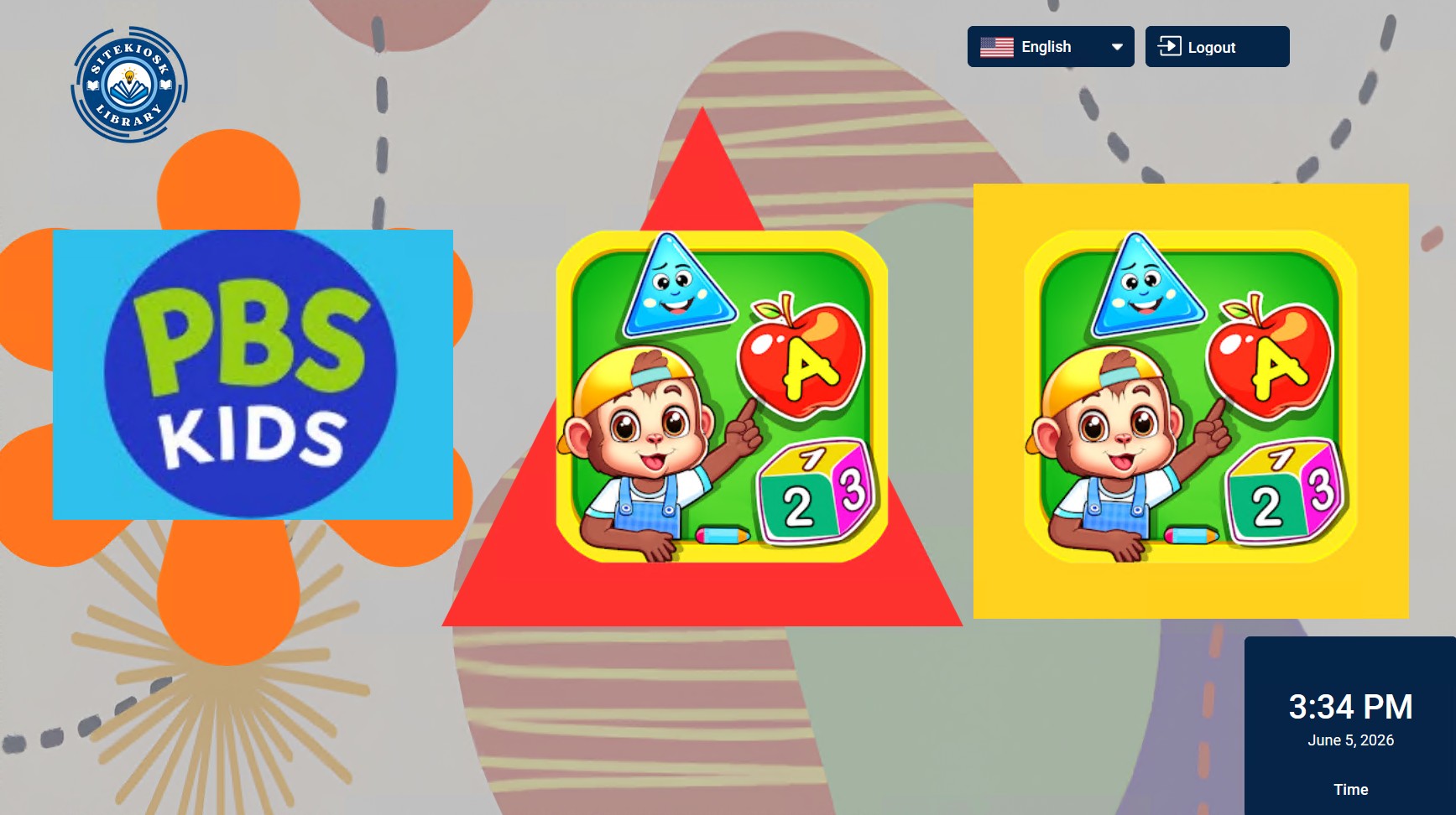 Kids Games Kiosk