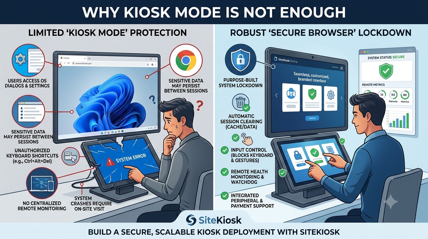 Kiosk Mode vs Secure Browser